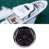 110mm 4 3/8in 4 in 1 Multifunction Gauge DC 12V 0-150PSI Oil Pressure Fuel Level 100-250℉ Water Temp 8-16V Voltmeter for RV Boat Truck (Black Dial
