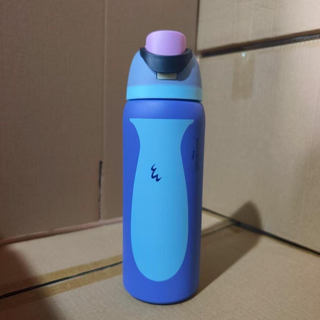 Owala isolierte Fitnessflasche: Heiß-/Kalt-Trinkbecher für Outdoor-Sport & Auto