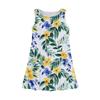 Girl Summer Dress Sleeveless Printed Color Casual Dress