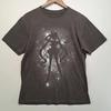 Sailor Moon Crystal Galaxy Silhouette Grafik T-Shirt Anthrazitgrau Herren M