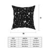 Ghost Bullies Square Pillow Case Throw Pillow Bull Terrier Dog Creative Cushion Covers