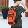 Fishing Backpack with Rod Holder Large Capacity Water Resistant Fishing Tackle Bag for Outdoor Fishing, Camping, Hiking