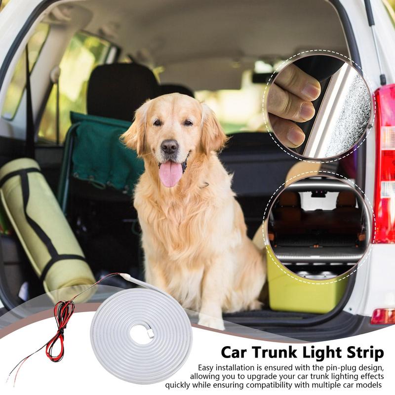 Car Trunk Light Strip Car Trunk Light Strip Bar Automotive Interior Intelligent Sensing Automatic Lamp For Truck Sedan RV