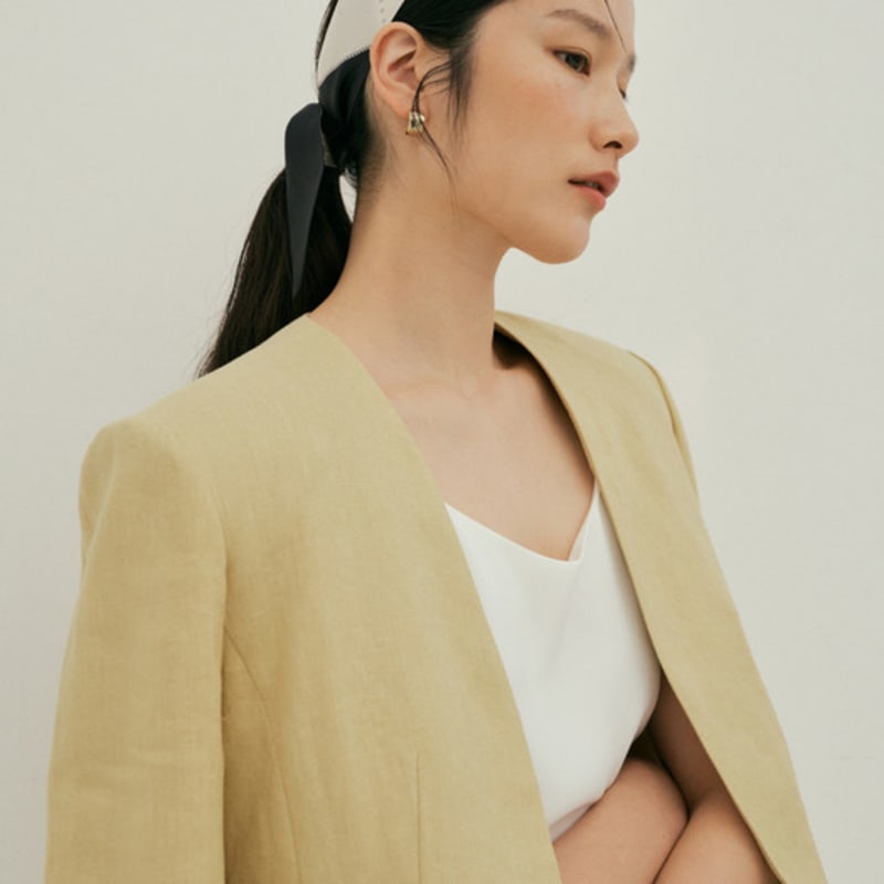 Saint Luxure Simple Two-Tone Twilly Prim SL22SSTPR