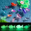 1Pc Kawaii Luminous Mini Simulated Goldfish And Koi Resin Animal Figurines Ornament Aquarium Fish Tank Diy Accessories