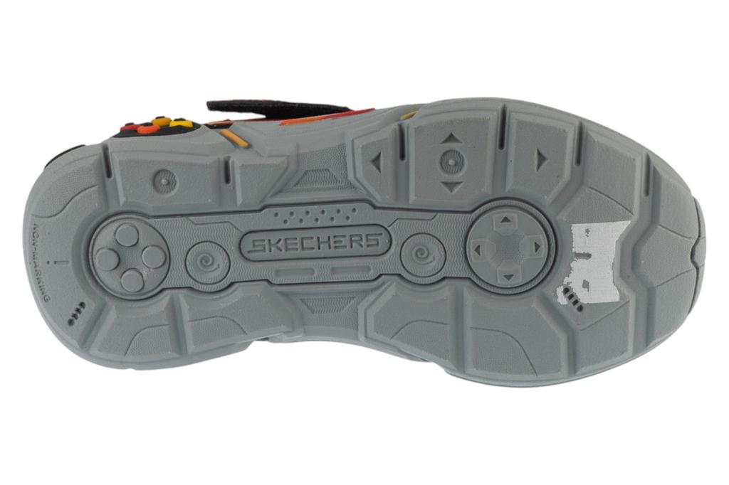 Skechers Gametronix 2.0, für Jungen schwarze Sneakers