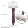 DIY Leather Carving Tool: Nylon Hammer for Furniture Protection & Art Punch Installation