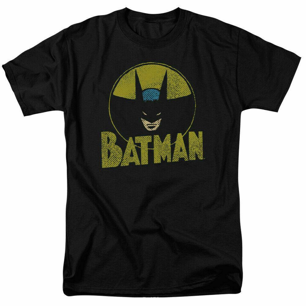 26 Batman Distressed Circle Bat T Shirt Licensed Comic Book Tee Black Unisex T-Shirt S