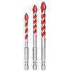 Skewed Head Eccentric Drill Bit Serrated Hexagonal Shank Drill Bit Set  Drilling Tool