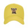 Custom Yorkshire Terrier Baseball Cap for Unisex Women Adjustable Yorkie Dog Dad Hat Outdoor Snapback Hats