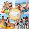 Tattoo Male Portrait Print Beach Towel Pool Towel Camping Towel Bath Towel Blanket Modern Man Spa Soft Absorbent Towel