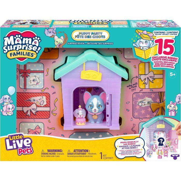 Coffret fete des chiots - LITTLE LIVE PETS - 1 maman et 15 chiots - Des 5 ans