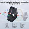 4 Pcs Anti-rust Silicone Door Lock Cover Lock Buckle Mute for EX30