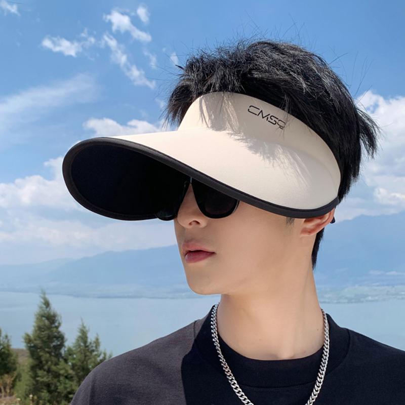 Summer Fashionable Anti UV Sun Protection Visor Large Brim for Men and Women Sun Protection Hat