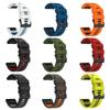 Two-Tone Silicone Watch Band For Garmin Fenix 8 E 47mm Accessories For Garmin Enduro 3 / Fenix8 51mm QuickFit 26mm 22mm Strap