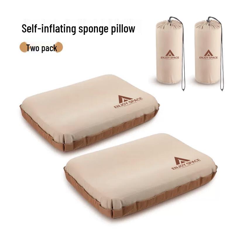 Yuzhan Camping Travel Automatic Inflatable Pillow Double Pillow