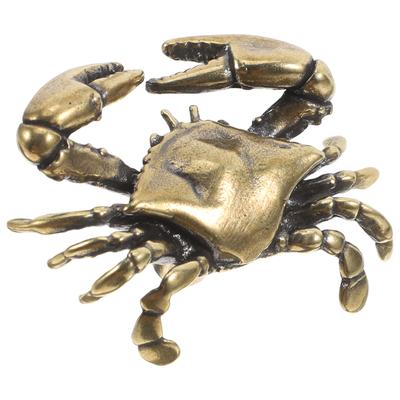 1pc Brass Cabinet Pulls Crab Design Drawer Handles Nautical Ocean Theme Hardware Marine Style Closet Knobs Retro Single Hole