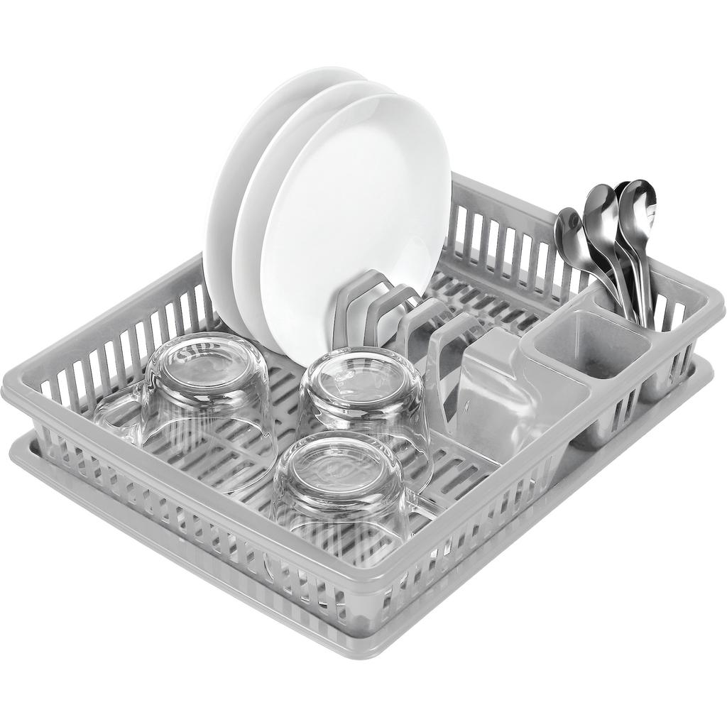 KADAX Escurridor de Platos Escurridor para Cubiertos Bandeja de Un Nivel