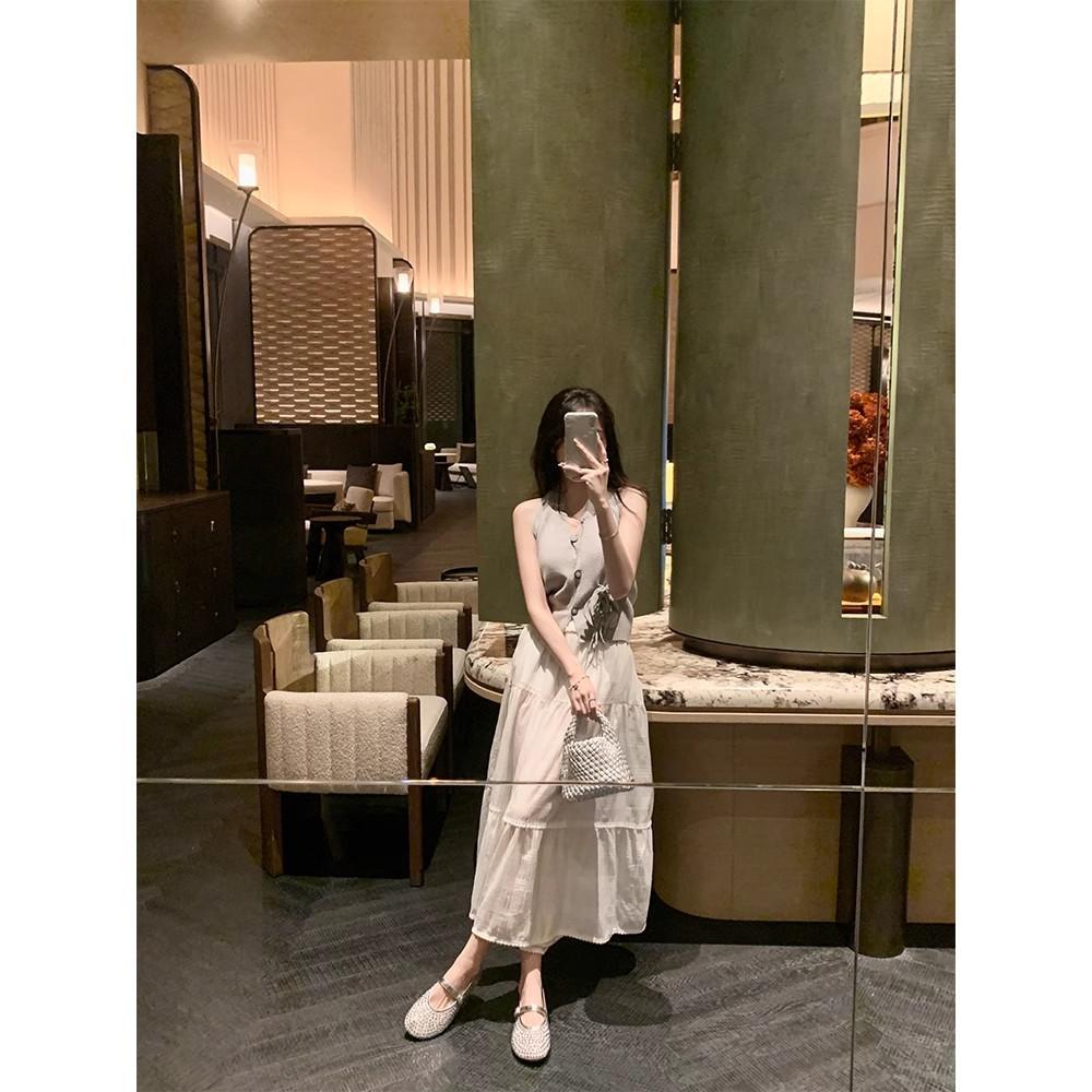 [sheii Su Yinyin] Single Shoe Version~ Rhinestone Mesh Yarn Breathable Flat Bottom Buckle with Mary Jane Single Shoes Women's Ballet Shoes