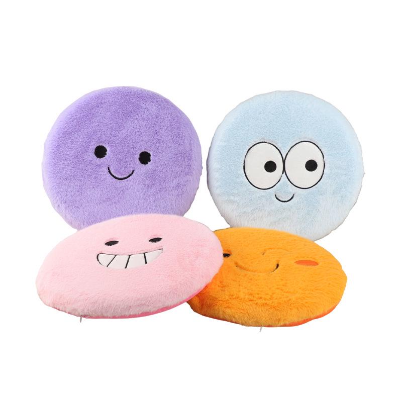 Naughty Cartoon Biscuit Plush Seat Cushion for Office Chair