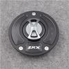Keyless Motorcycle Fuel Gas Tank cap Cover For Kawasaki ZRX 1200R 2001-2005 2002 2003