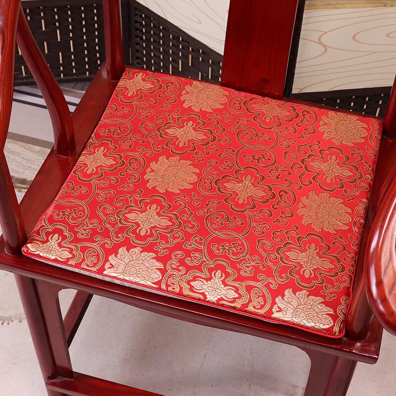 Cojín de Silla JNL Estilo Chino Nuevo de Palosanto y Madera Maciza