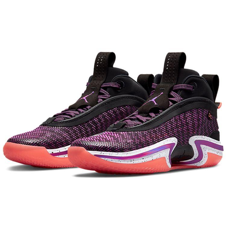 Air Jordan 36 First Light Men Sneakers Purple Black White CZ2650-004