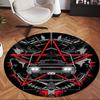 Supernatural (5) Round Office Rug Decorative Floor Rug for Office Bedroom Living Room and Home Space