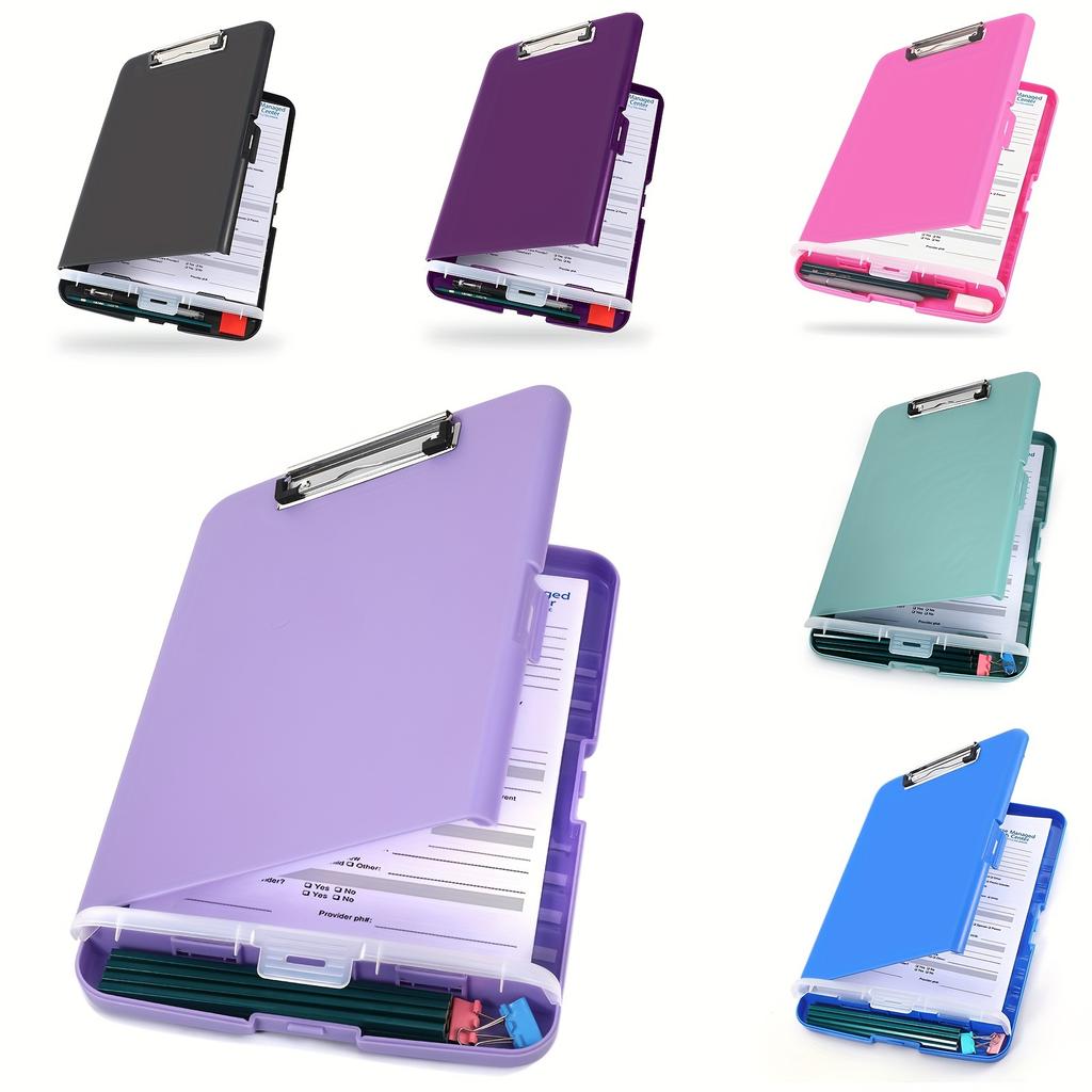 High Capacity Clipboards with Pen Holder Easily Organize and Store Your Documents
