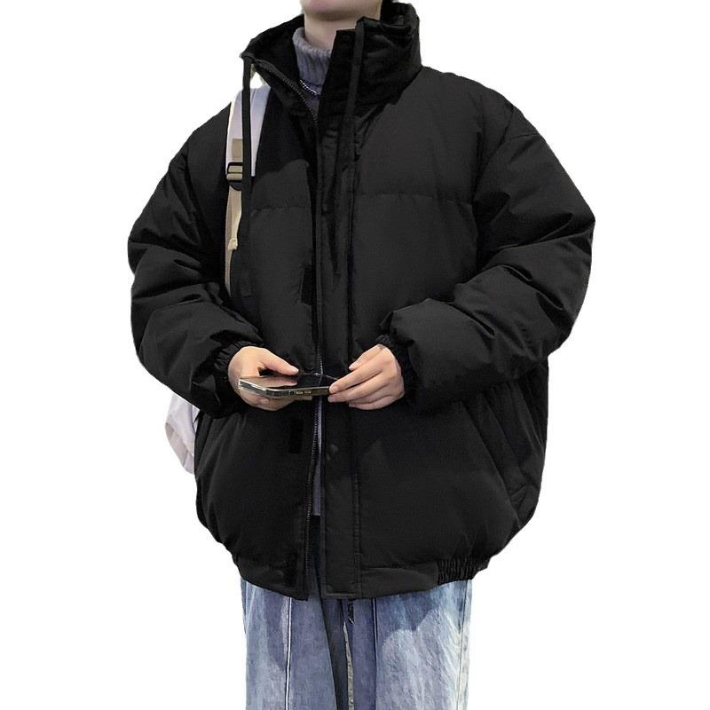 Stand-up Collar Cotton-padded Clothes for Men and Women of the Same Style, Winter New Down Cotton-padded Jackets, Loose