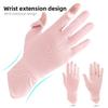 Ice Silk Gloves Women Summer UV Protection Breathable Non Slip Thin Long Thumb Flip Gloves for Driving