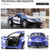 Chevrolet Corvette C7 Grand Sport Simulation Diecast & Toy Vehicle Pull Back Car & Doors Open RMZ City 1:36 Alloy Supercar Model