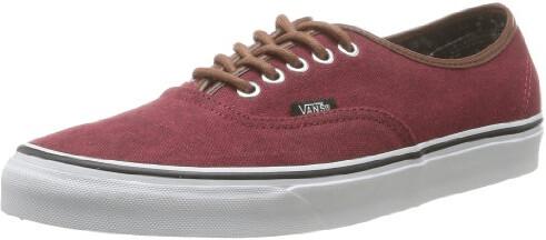 

Кроссовки Vans Authentic washed c&l rumba red 41
