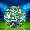 Custom Name Personalized Club Santos Laguna Print Size 5 Soccer Ball Training & Match Football, for Team, Kicking, Gift for Football