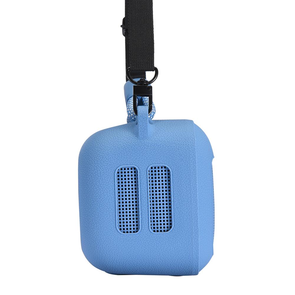 Silicone Cover Case with Shoulder Strap Travel Carrying Case Protective Case Cover Skin for Bose SoundLink Max Portable Speaker