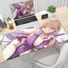 Anime Girl Office Keyboard Accessories Large Table Gaming Carpet Hololive Cute Kurumi Noah Mousepad XXL Locking Edge Desktop Mat