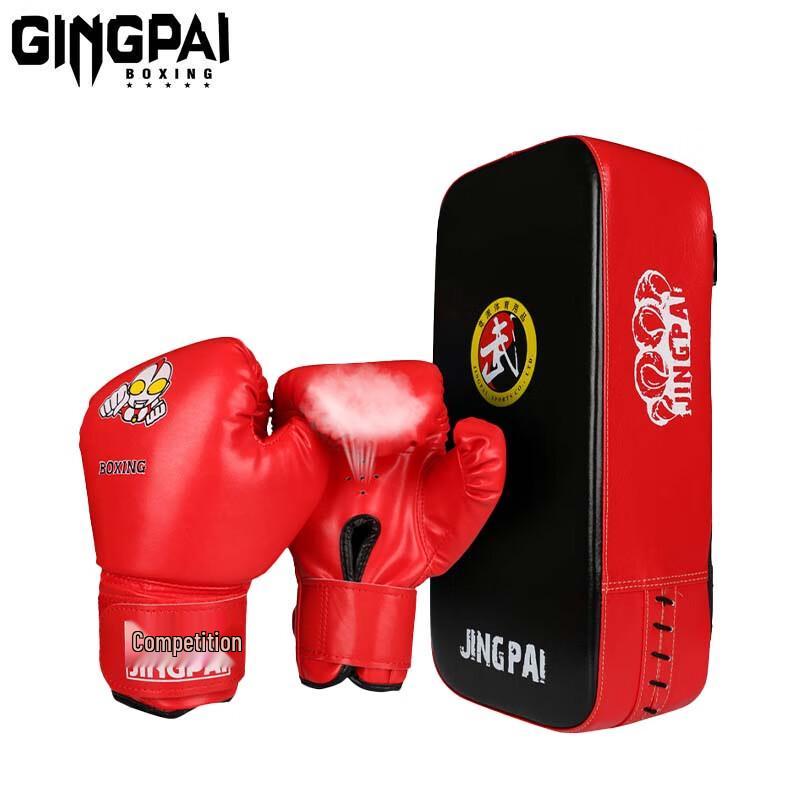 

Jingpai Kids Sanda Taekwondo Boxing Gloves One Size
