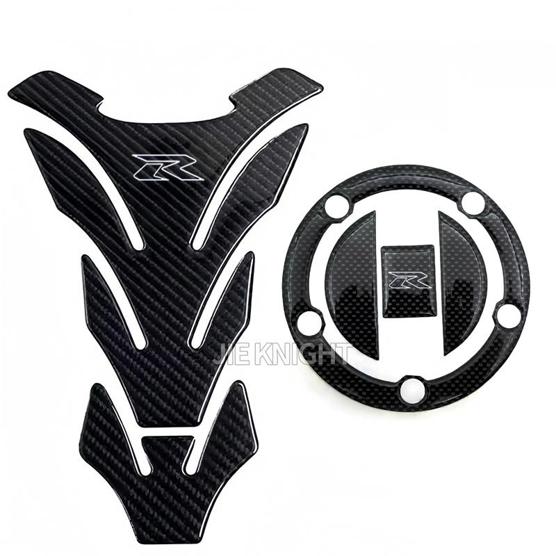 Carbon Fiber 3D Oil Fuel Gas Tank Pad Decal Protector Sticker For SUZUKI GSXR GSX-R 600 750 1000 K3 K4 K5 K6 K7 K8 K9 L17