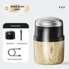 New Shaver Mini Digital Display Bearer Rechargeable Washable Car Small Steel Cannon Electric Razor Men's Portable Electric Razor