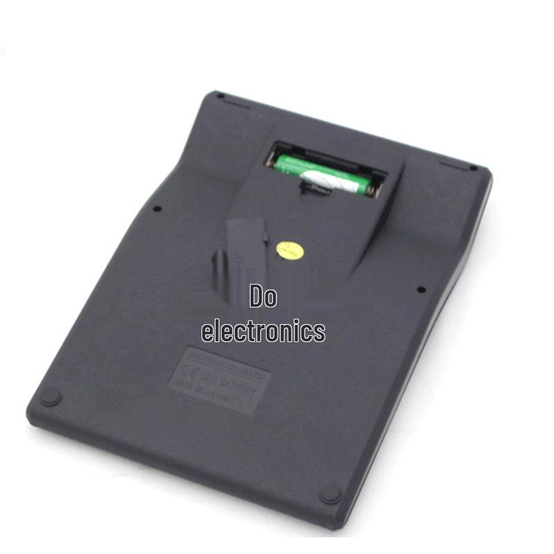Dual Screen Solar Calculator - JS-8122: 12-Function Desktop Display for Office Use