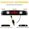 Fit 2002-2009 Dodge RAM 1500 2500 3500 LED Smoked 3Rd Third Cargo Brake Light