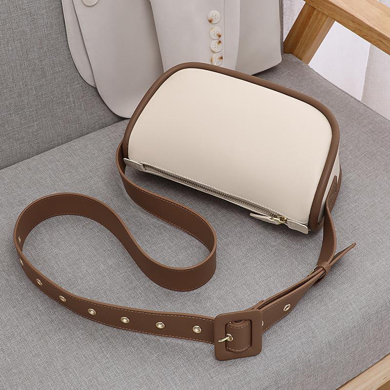 Women'S Bag, Dumpling Bag, Messenger Bag, Leather Premium Breast Bag, Versatile Small Bag.
