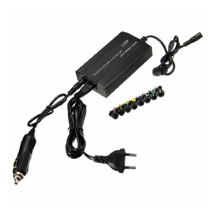 Universal Laptops Charger Car Powers Supply Adapters 12~24V Adjustables Voltages
