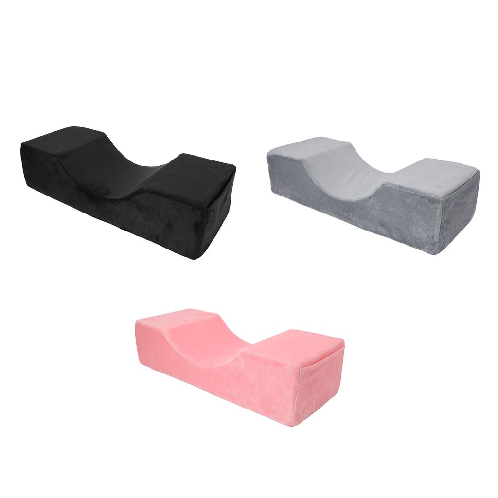 Salon Eyelash Extension Neck Pillow U Shaped Comfortable Velvet Memory Foam Pillow Protect Neck for 