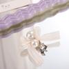 Elegant Bowknot Hair Clips Trendy Bangs Pearl Clips Fashion Bow Pearl  Hairpin  Hair Accessories