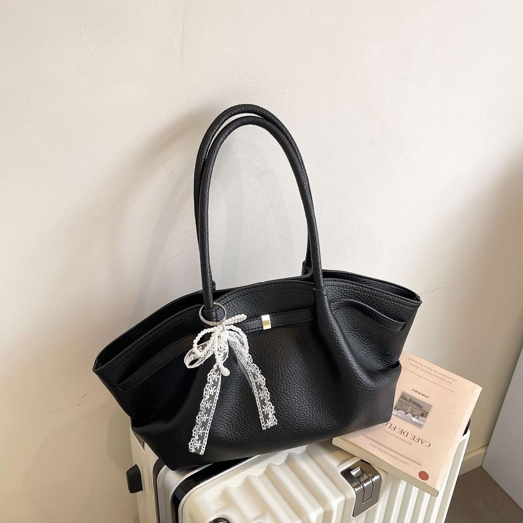 Velkokapacitní taška s křídlem D.emellier podpažní tote taška jednoduchá dámská velkokapacitní jednoramenná taška pro dojíždění