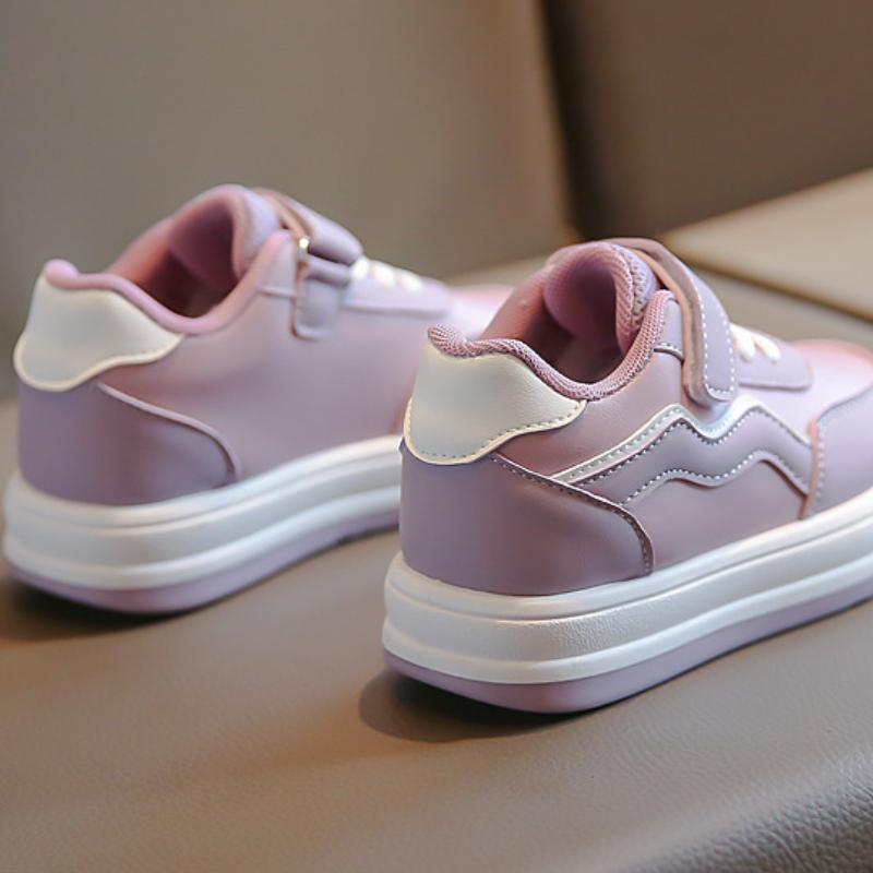 Kid Shoe Child Sports Shoes Girl Low Top Board Shoe Soft Soled Casual Shoes Non Slip Leather Running Shoe Zapatillas De Deporte