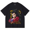 230 Gsm 100% Cotton Dragon Ball V18 Goku Print Unisex Heavy Cotton T Shirt