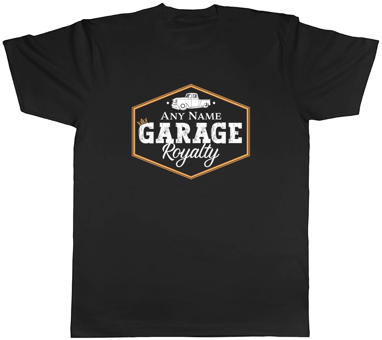 Personalised Funny Mechanic Garage Royalty Mens T-Shirt Tee Gift Top XXL