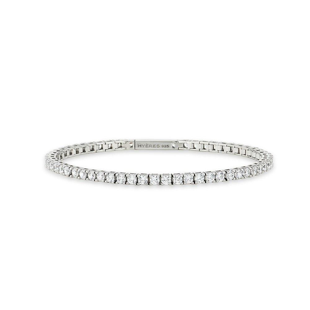 Essence Silver (W) 4-Prong Tennis Bracelet 2.5mm Hl4B55417W9